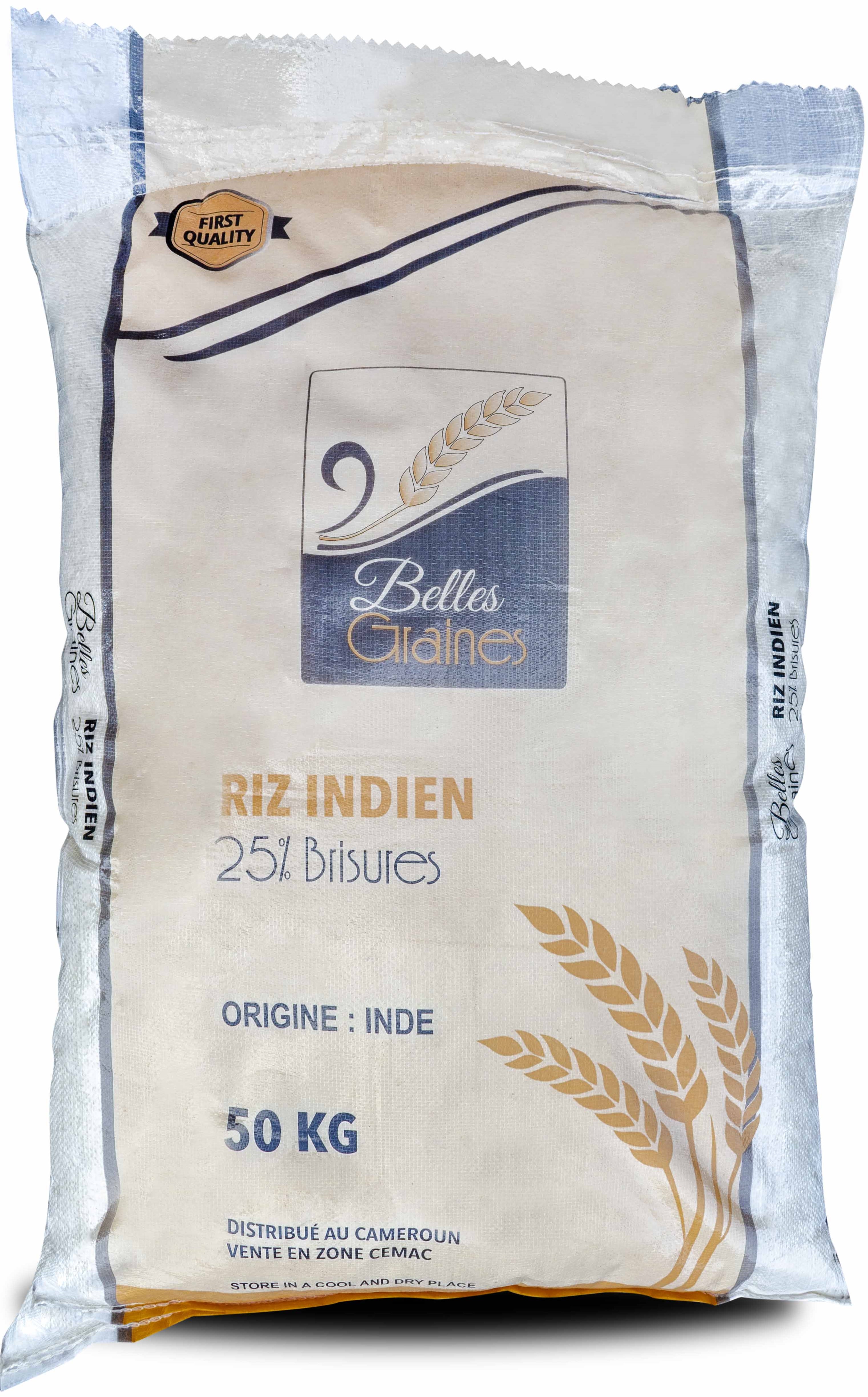 Riz Indien 25% 50kg