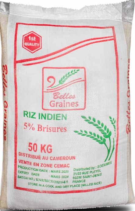 Riz Indien 5% 50kg 