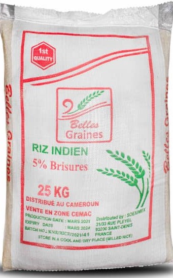 Riz Indien 5% 25kg