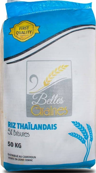 Riz Thaïlandais 5 % 50kg